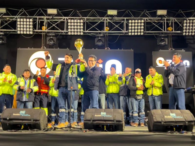 La Mina Cobre-Oro La Arena celebra el Día del Minero Peruano